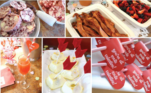 угощения на праздник в пижамах